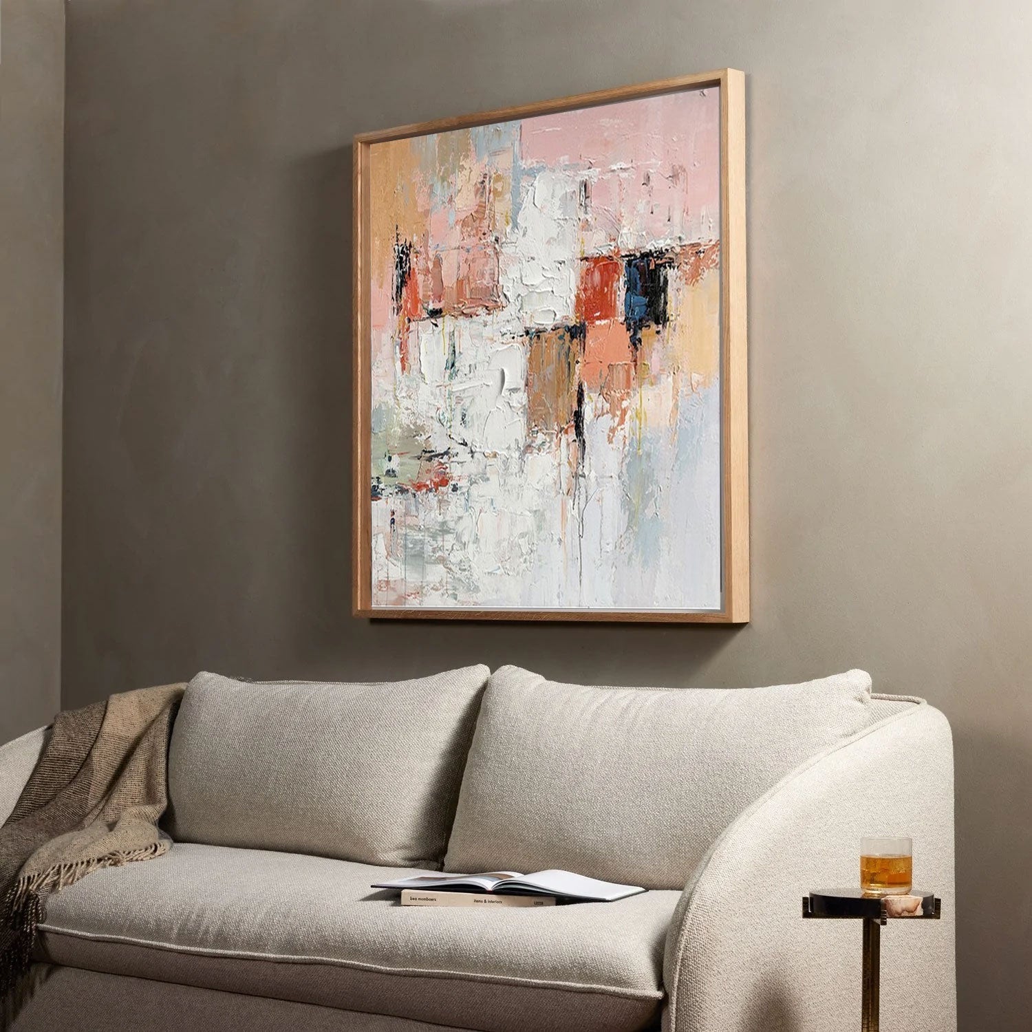 Aero Abstract Wall Art | Handcrafted Geometric Canvas Prints 6