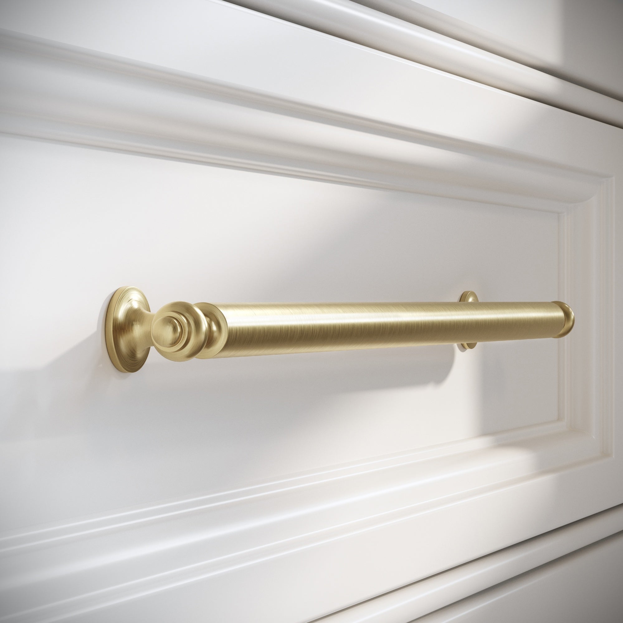 Aston Cabinet Handle | Brushed Gold, 280mm 1