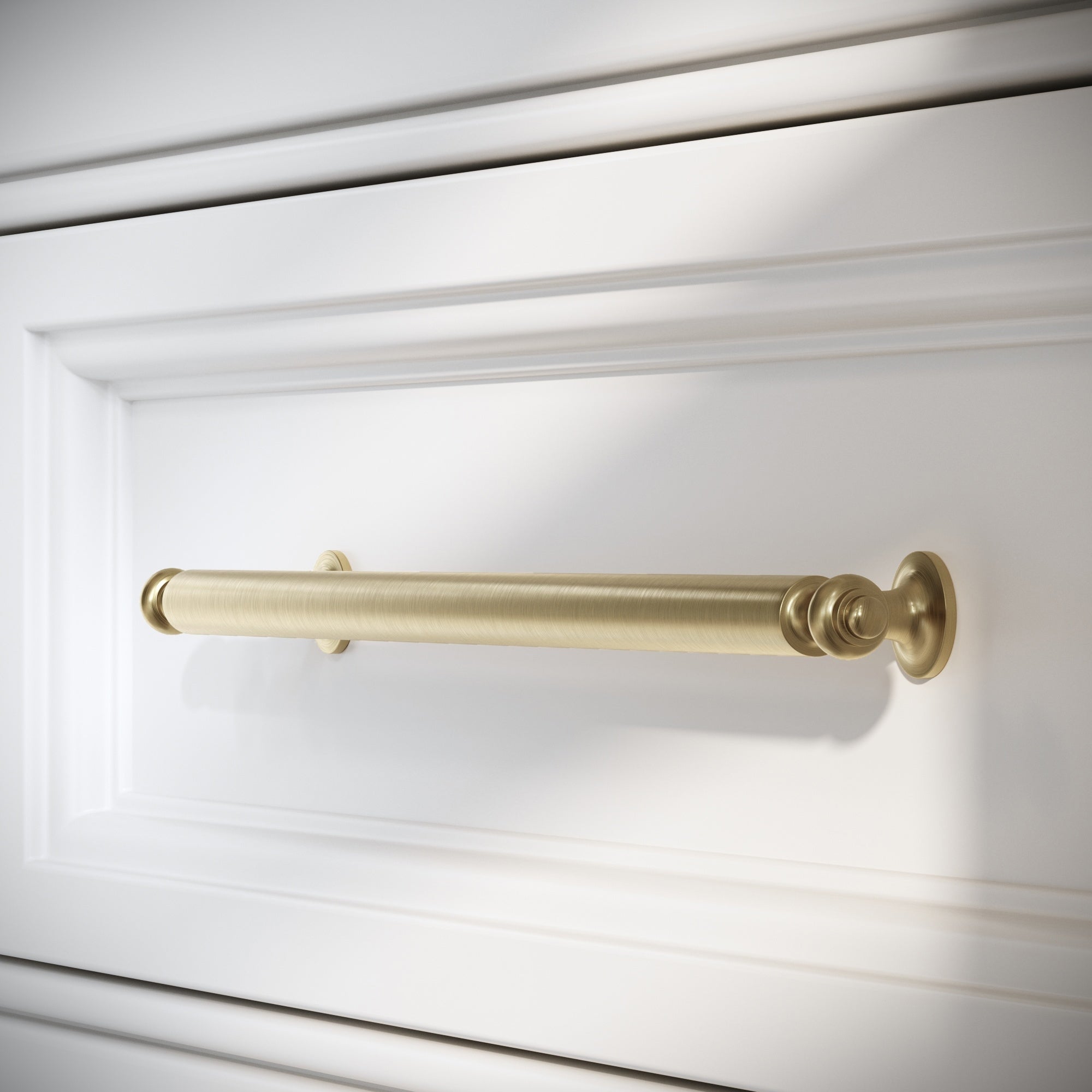 Aston Cabinet Handle | Brushed Gold, 280mm 3