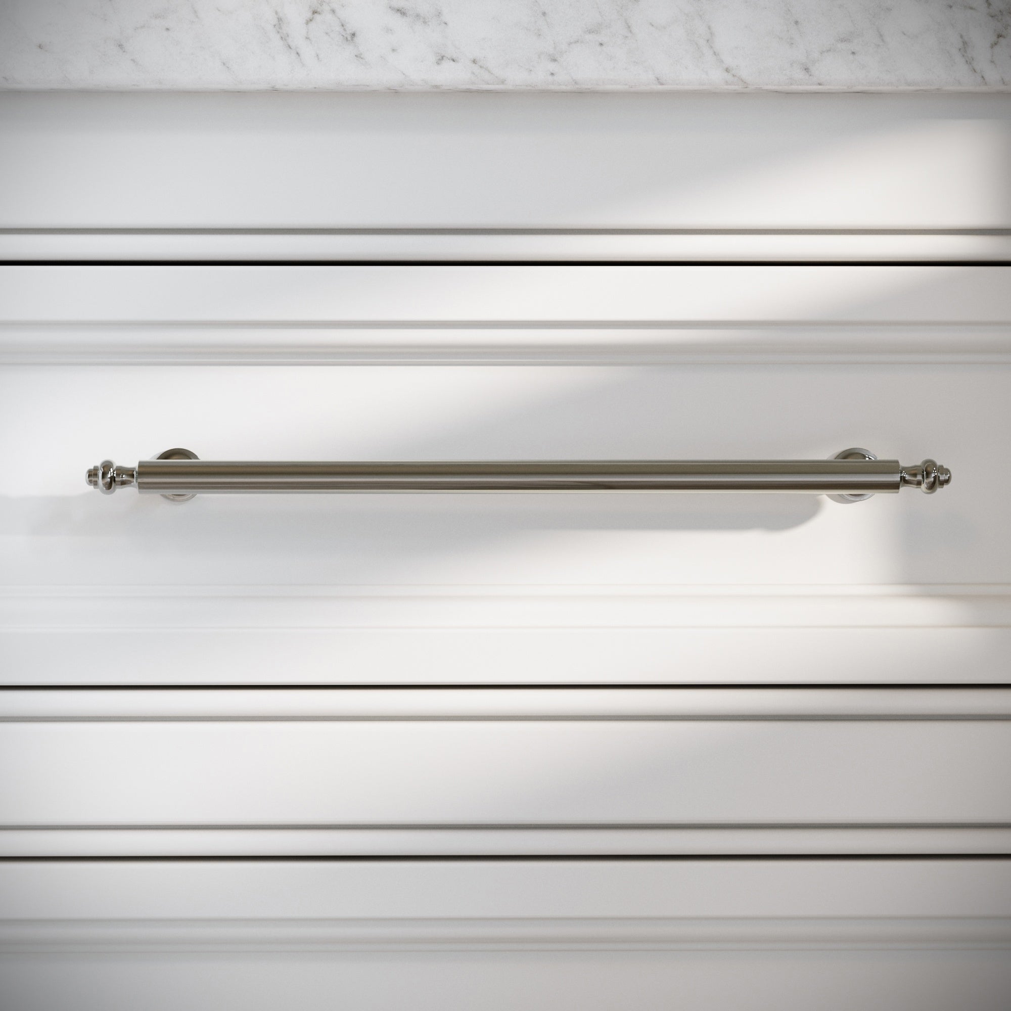 Aston Cabinet Pull Handle - Polished Nickel