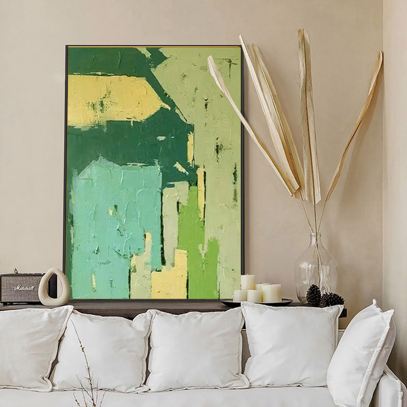 Aura Abstract Wall Art | Handcrafted Canvas Prints, Vibrant Design 3