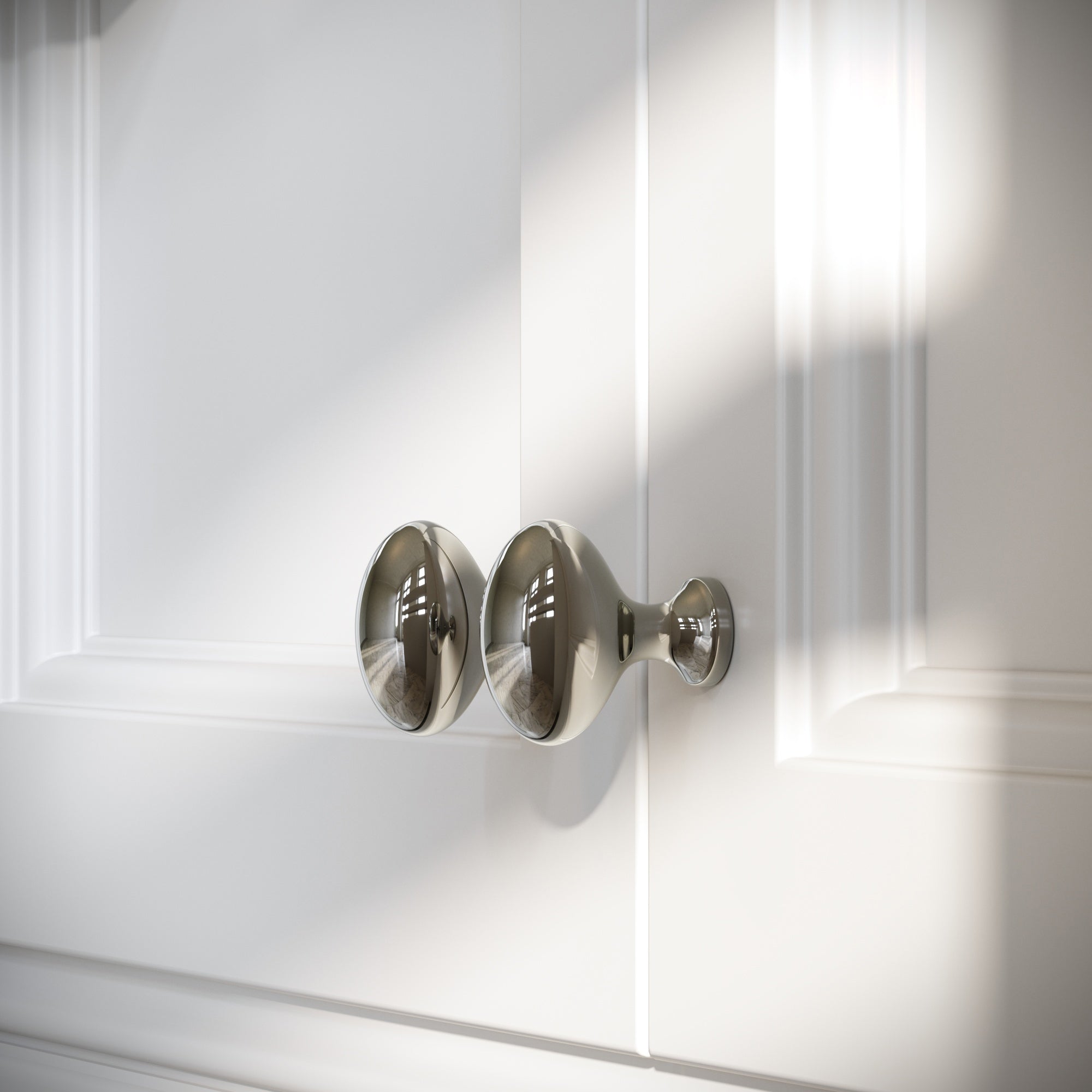 Cotswold Cabinet Knob | Polished Nickel Finish 1