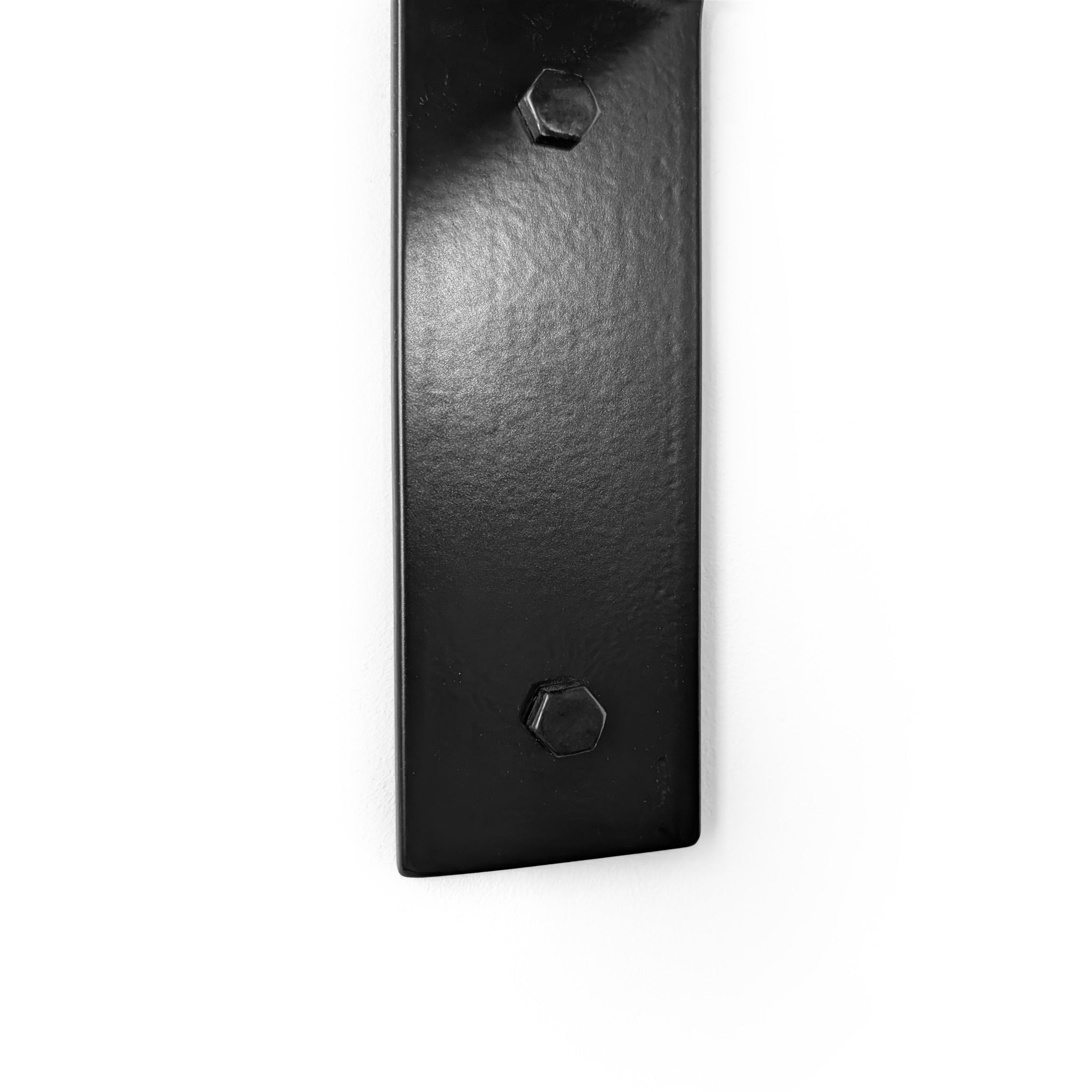 Dura Deep Shelf | Solid Wood with Black Steel Brackets, Ideal for Bathroom Storage and Wall Shelves 6