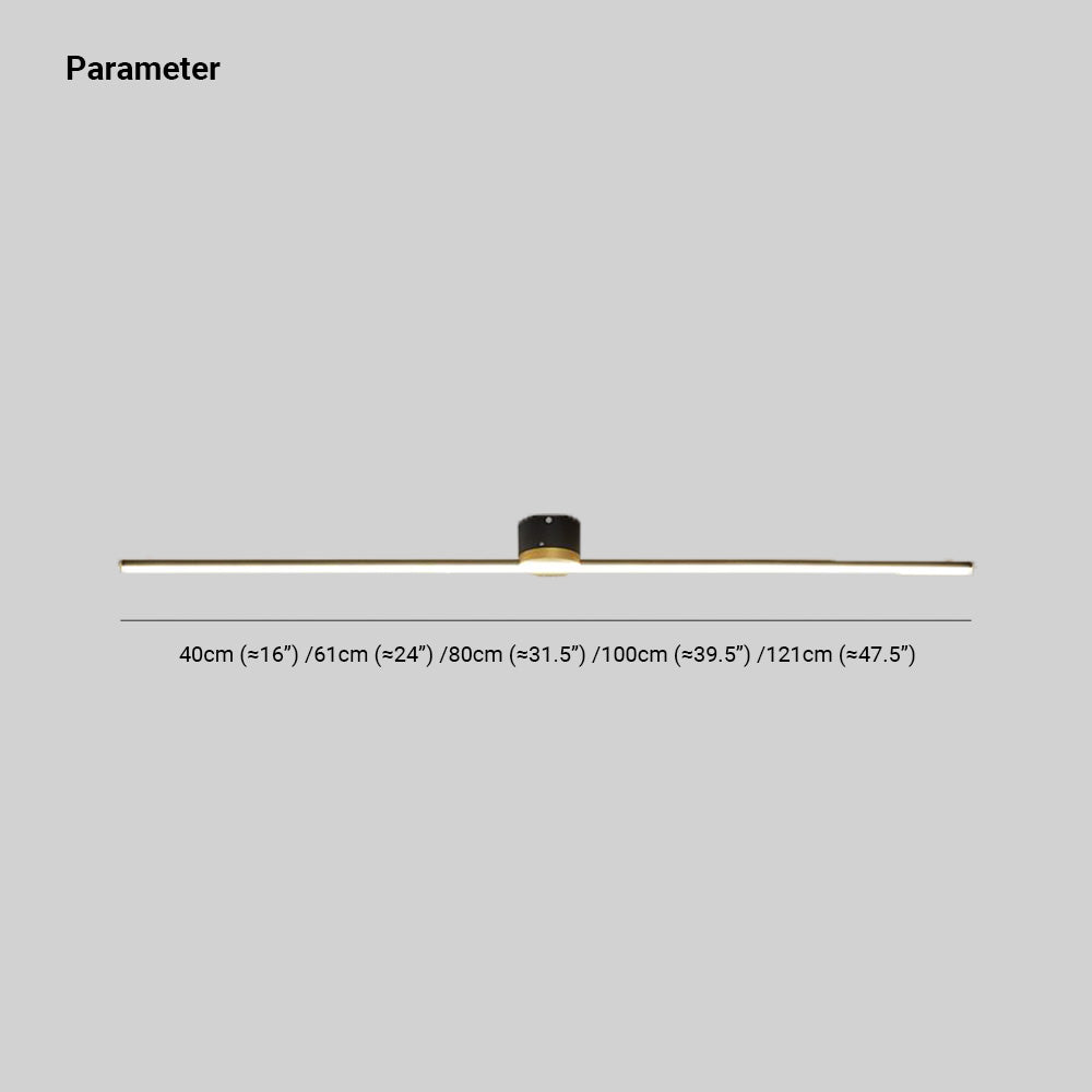 Erix Flush Mount Ceiling Light | Modern Linear Design, LED Fixture for Bedroom and Living Room 5