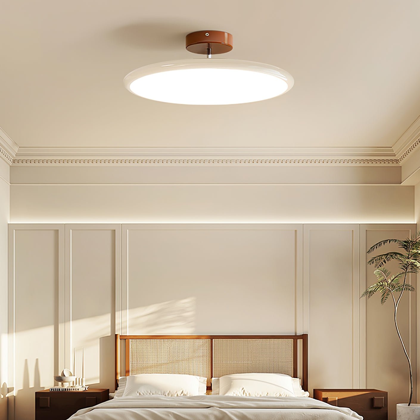 Fyne Flush Mount Ceiling Light | Adjustable, Modern Design, Metal and Acrylic 2