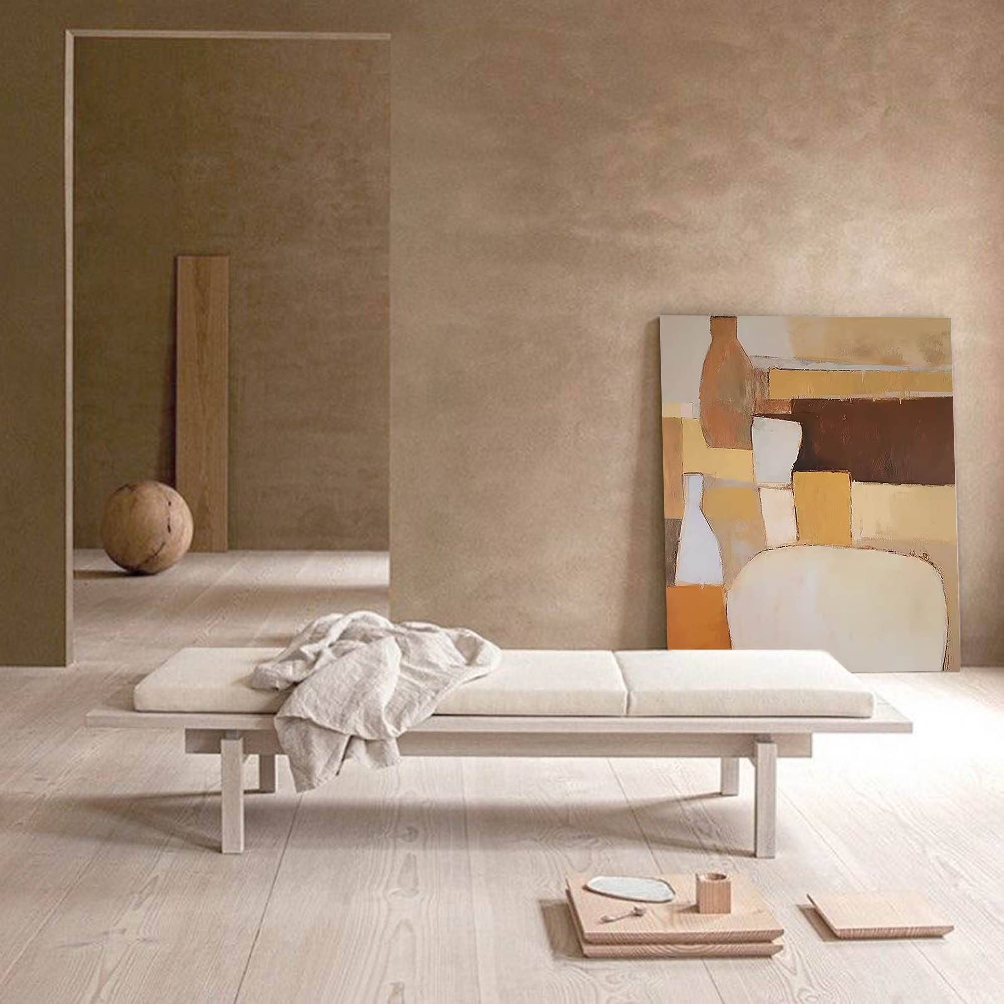 Gemo Canvas Art | Handcrafted Geometric Abstract Wall Decor 3