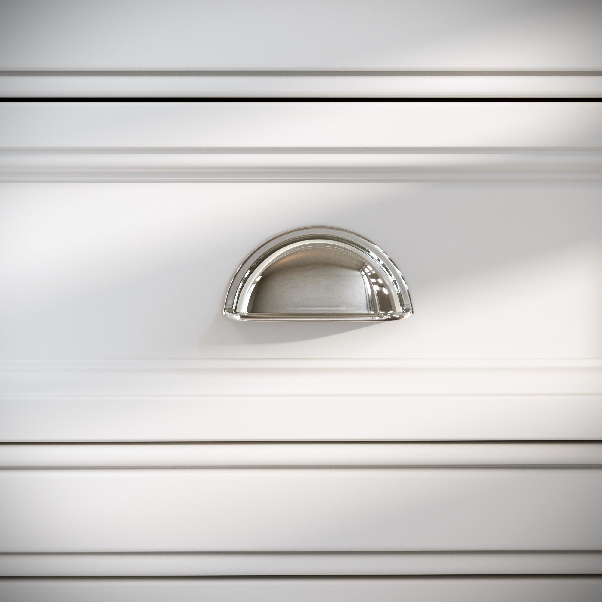 Harris Cup Handle - Polished Nickel