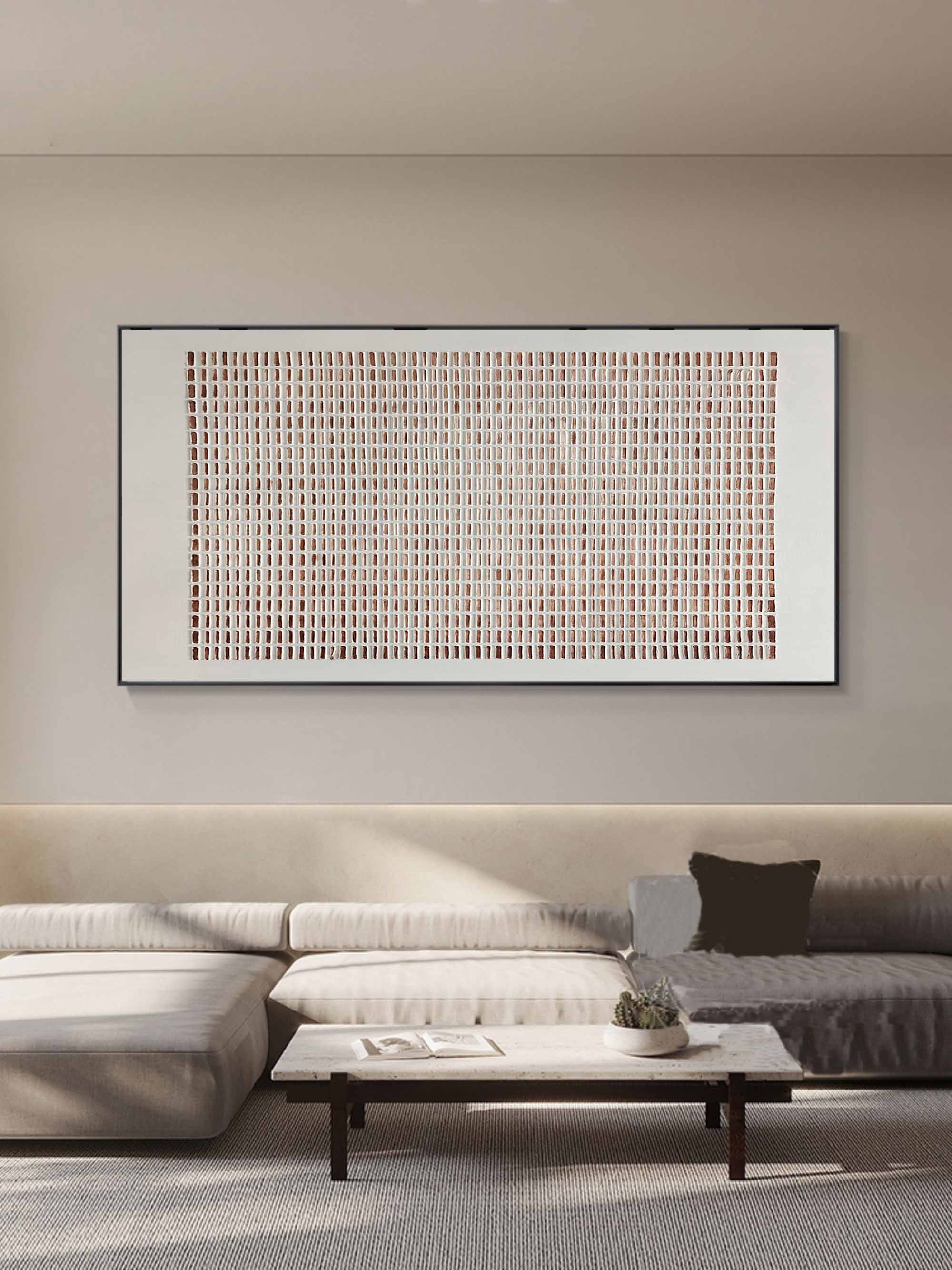 Lizi Wabi-Sabi Canvas Art | Hand-Painted Abstract Minimalism, High-Quality Linen 3