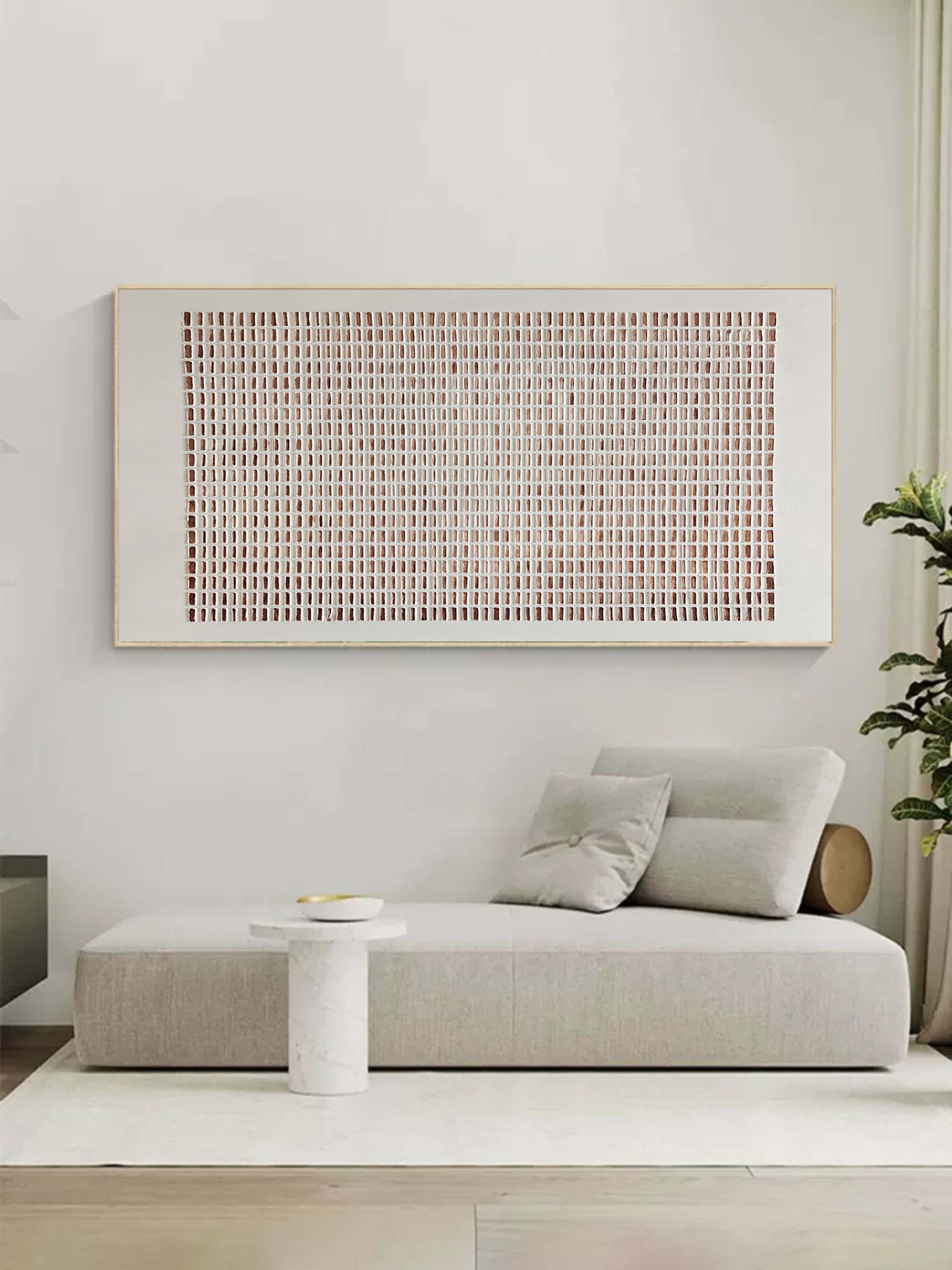 Lizi Wabi-Sabi Canvas Art | Hand-Painted Abstract Minimalism, High-Quality Linen 5