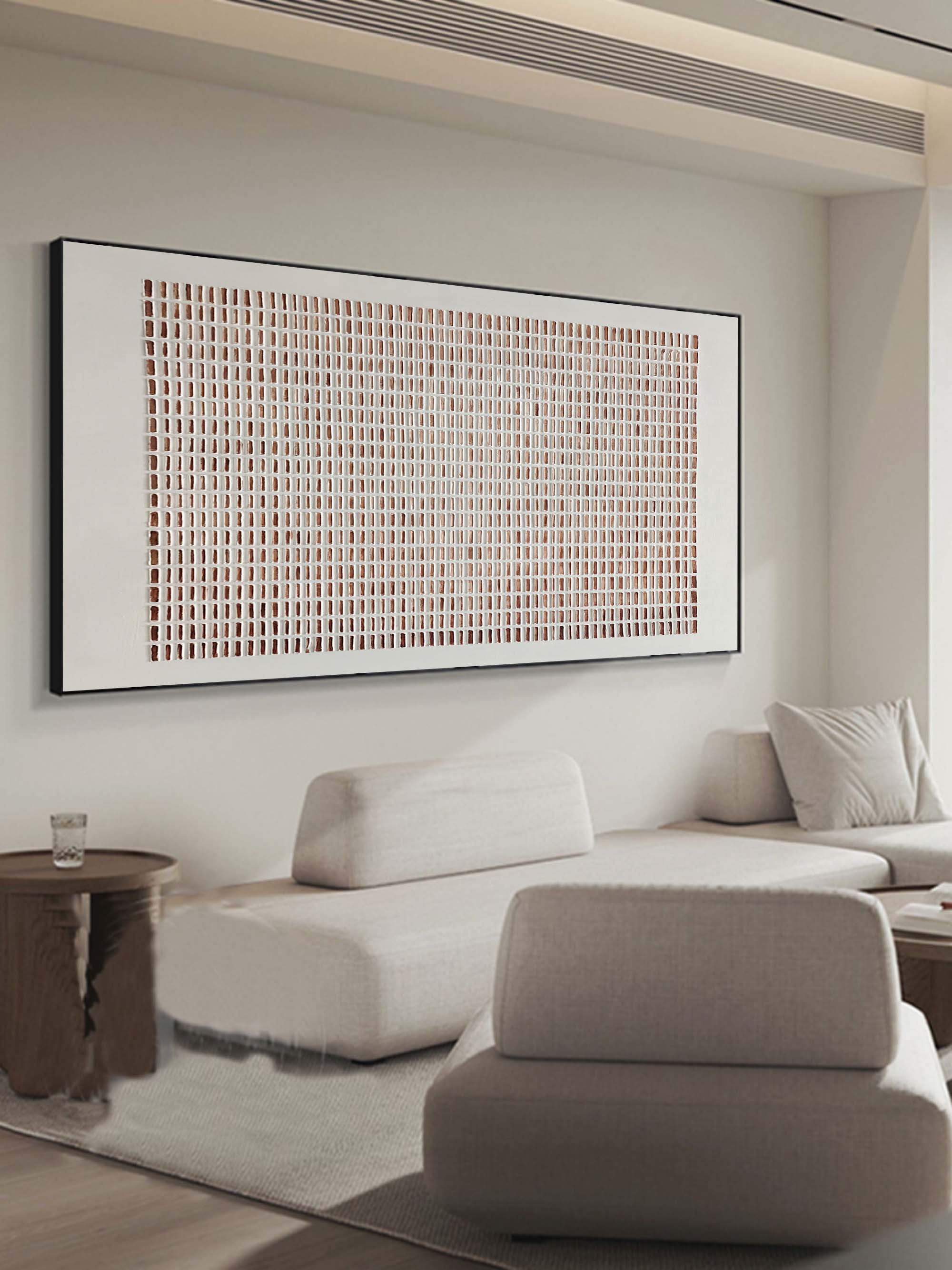 Lizi Wabi-Sabi Canvas Art | Hand-Painted Abstract Minimalism, High-Quality Linen 6