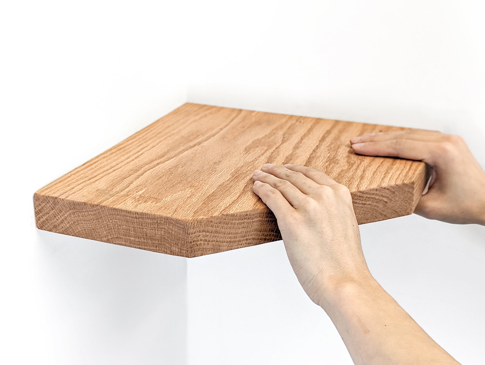 Maho Floating Shelf | Handcrafted Mahogany, Minimalist Design 6