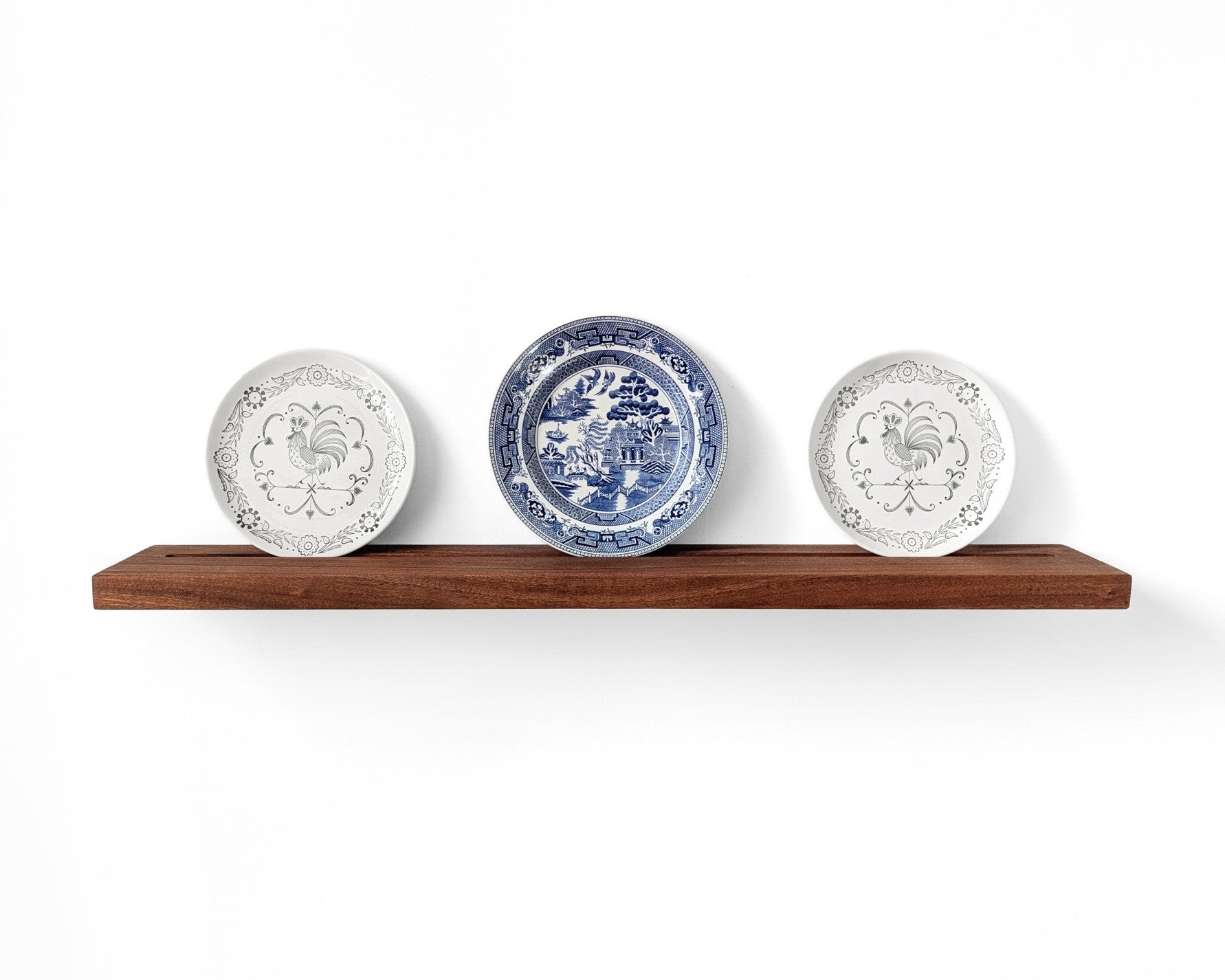 Mara Display Shelf | Solid Mahogany, Space-Saving Design 0