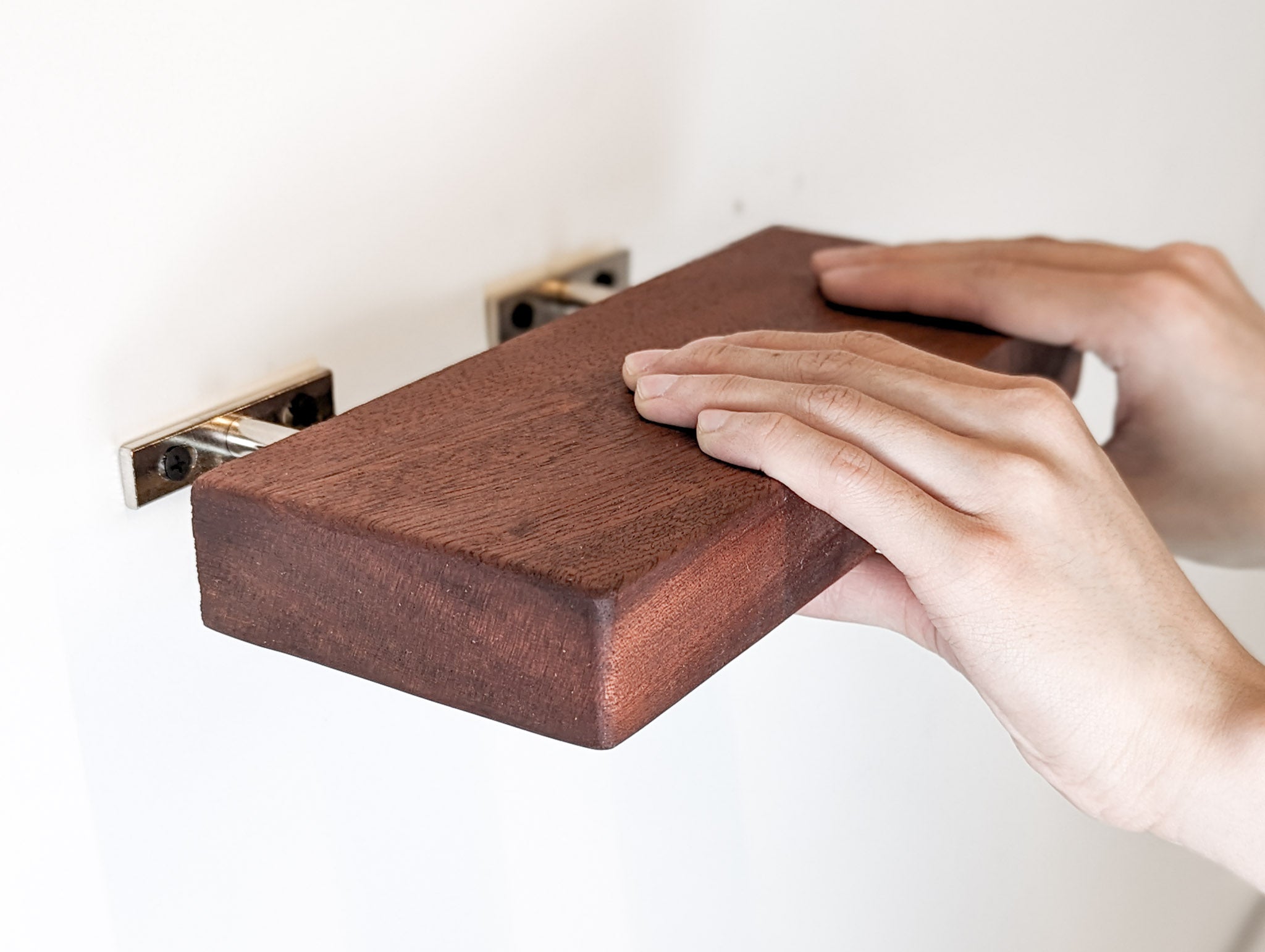 Maverick Mahogany Shelf | Custom Handcrafted Floating Design 0