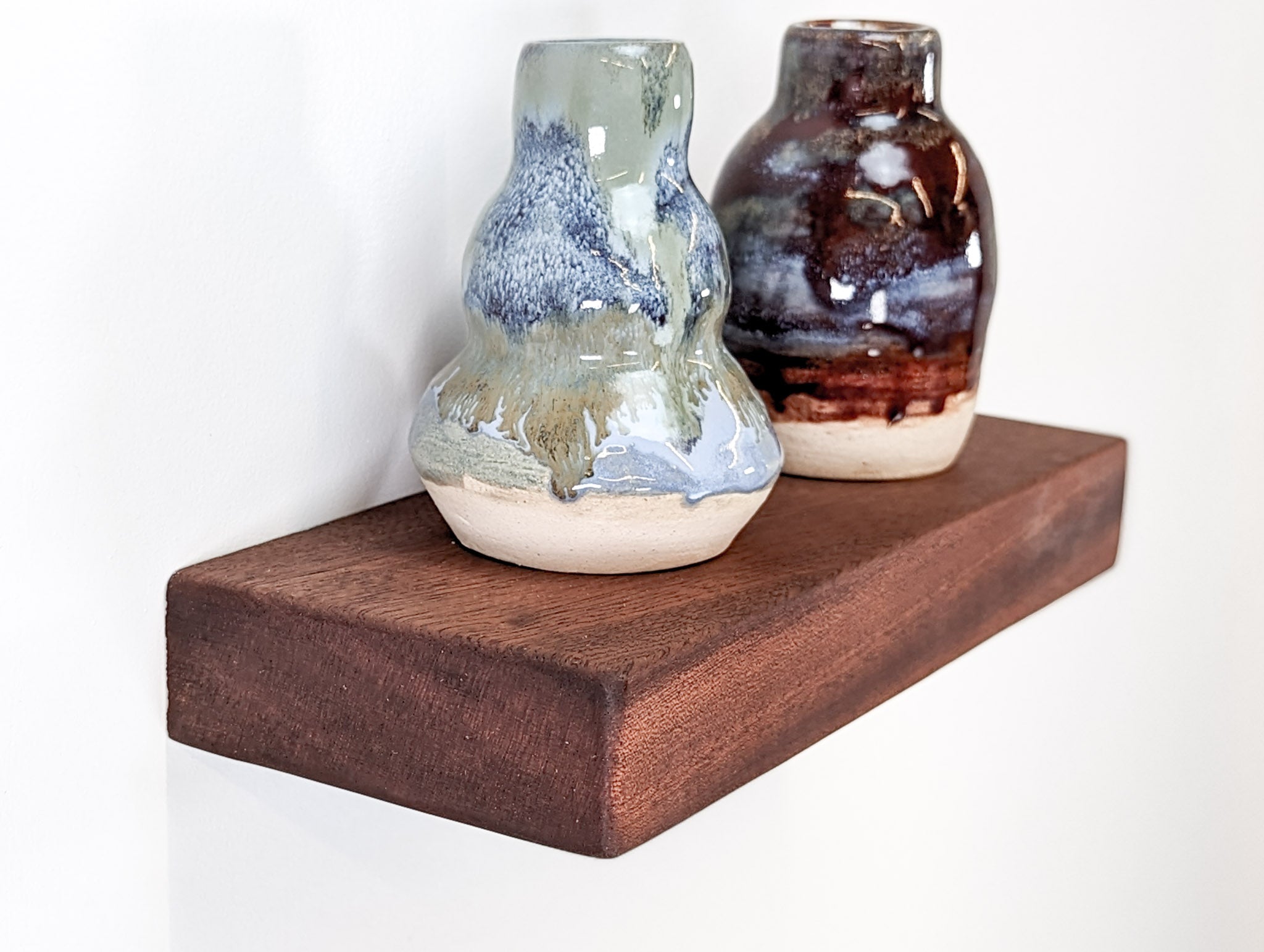 Maverick Mahogany Shelf | Custom Handcrafted Floating Design 1