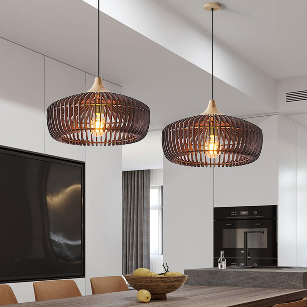 Muto Pendant Light | Wooden Dome Design 2
