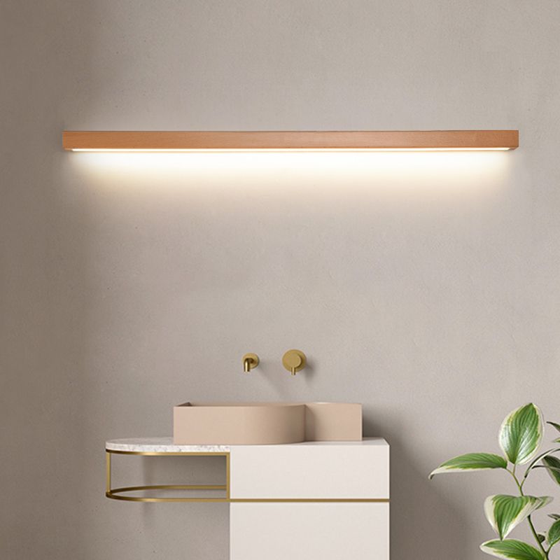 Muto Wall Lamp | Wooden Design, Modern Acrylic Sconce Lighting 0