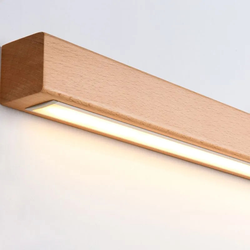 Muto Wall Lamp | Wooden Design, Modern Acrylic Sconce Lighting 6