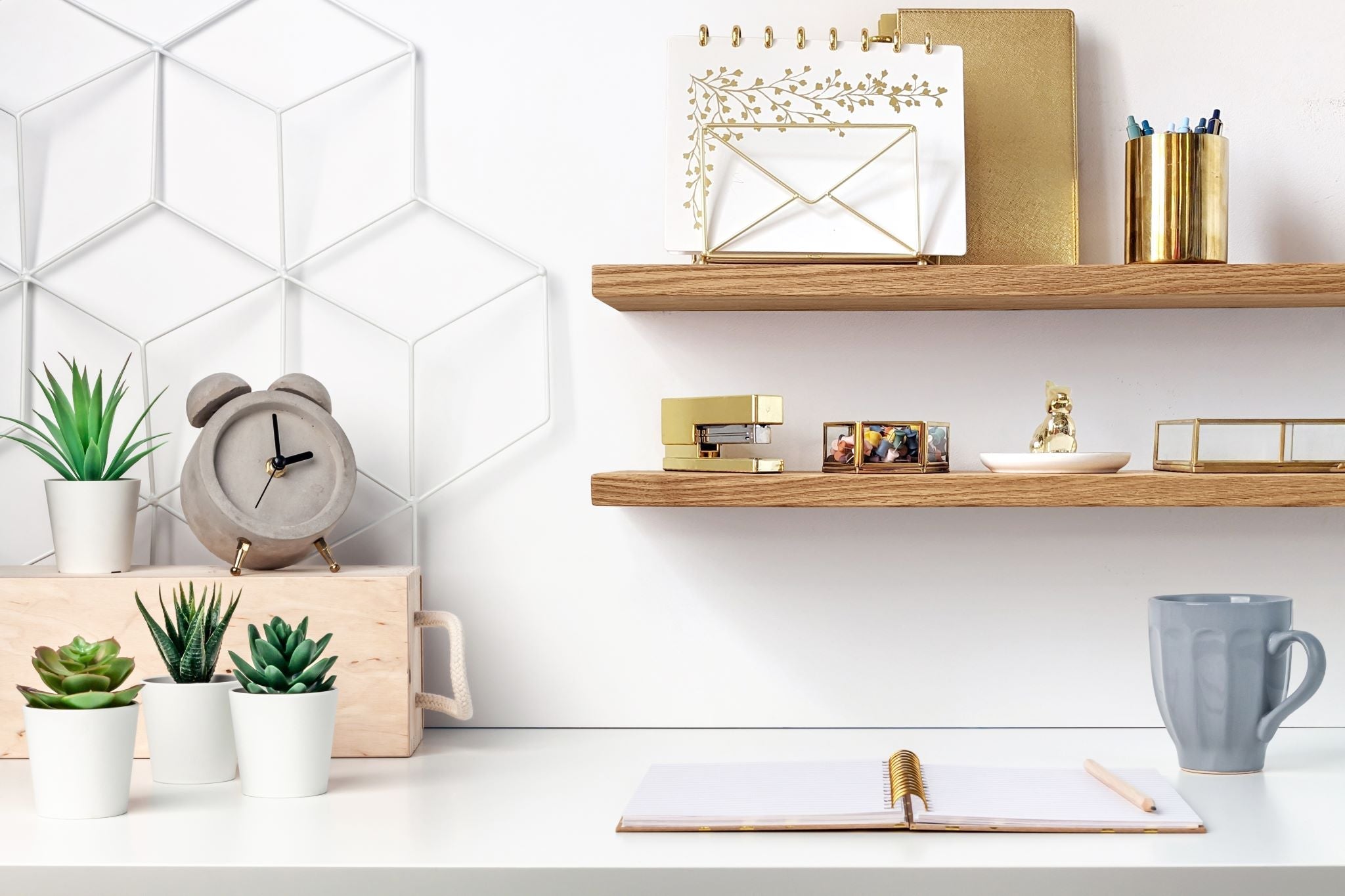 Nook Oak Shelf | Handcrafted Floating Wood Shelf, Minimalistic Design 1