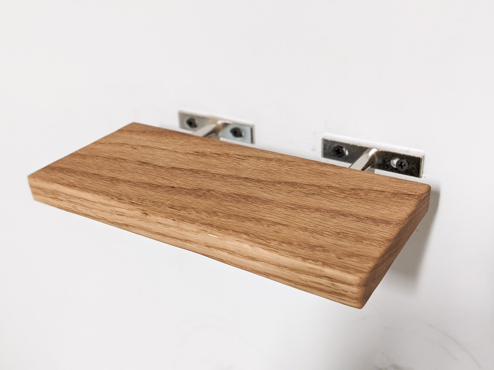 Nook Oak Shelf | Handcrafted Floating Wood Shelf, Minimalistic Design 3