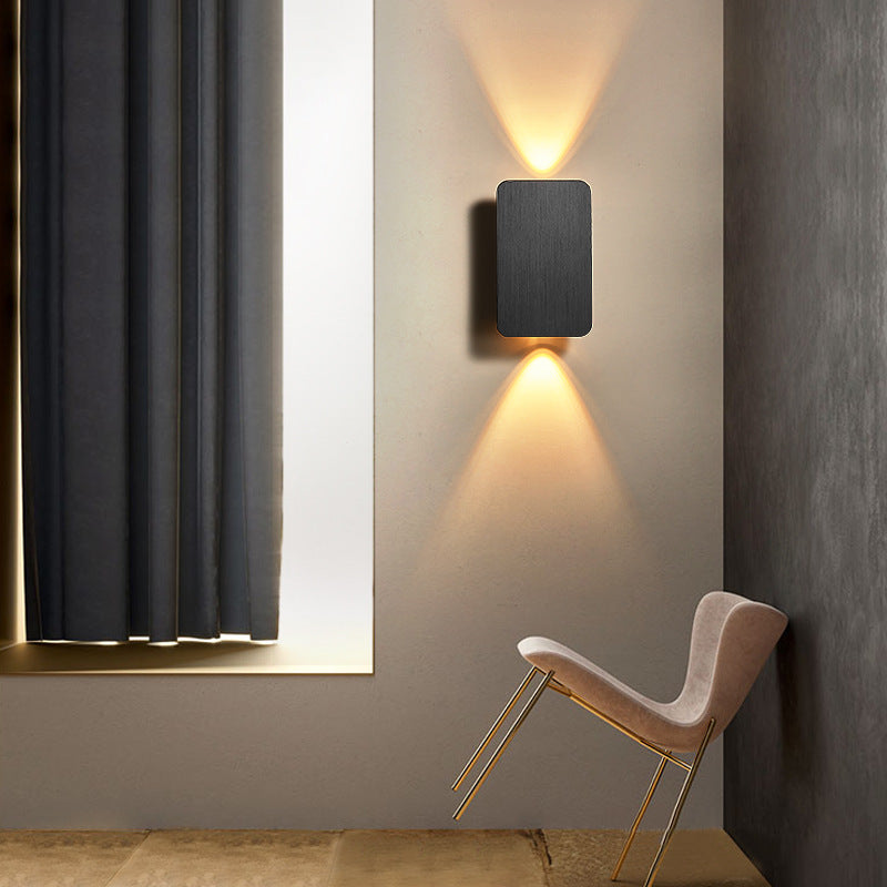 Nora Indoor Wall Lamp | Modern LED, Rectangular Design 4