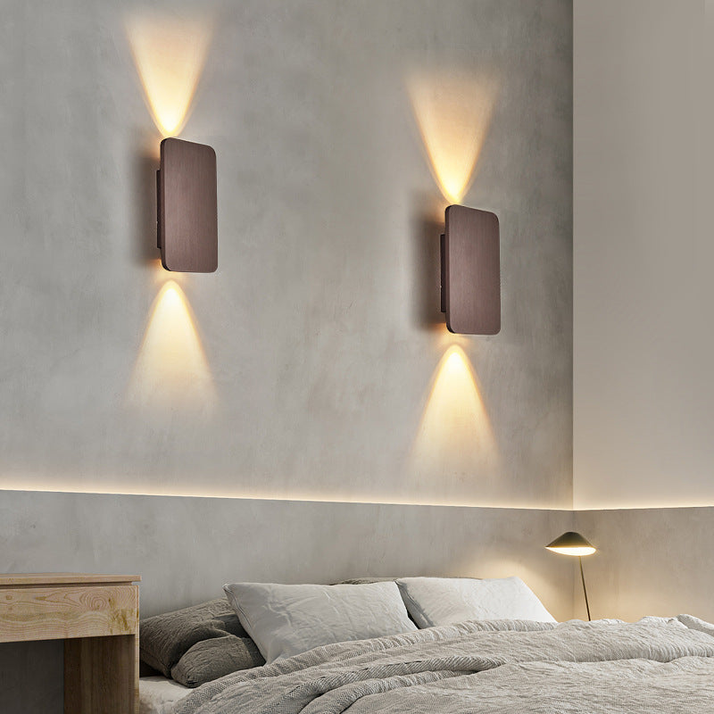 Nora Indoor Wall Lamp | Modern LED, Rectangular Design 8