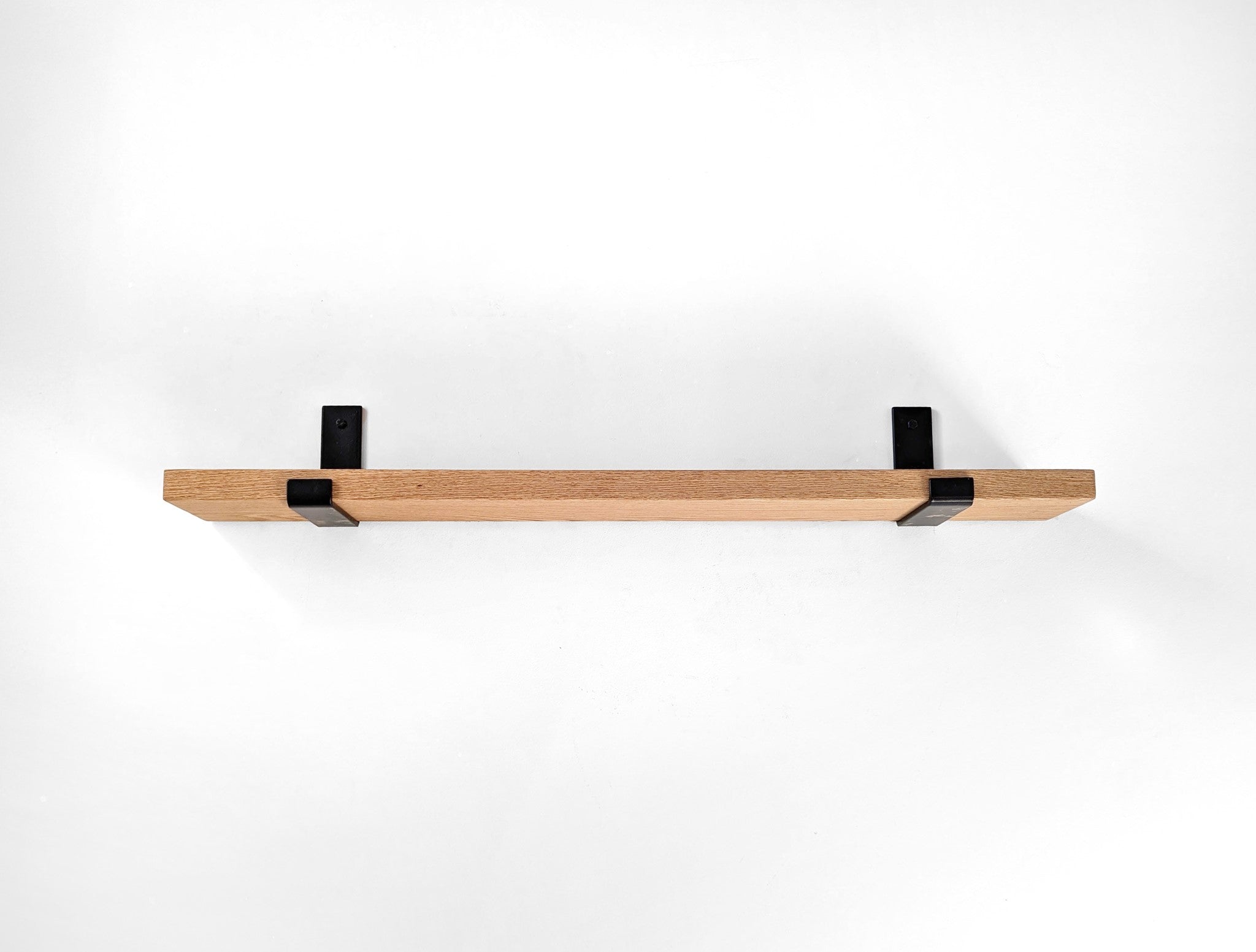 Oaken Shelf | Thick Design with Steel Brackets 4