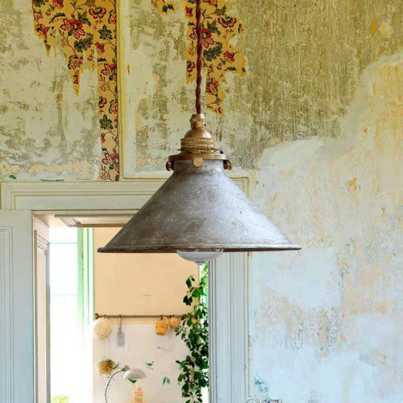 Pera Pendant Light | Vintage Cone Shape, Adjustable Height, Multi-Color Options 0