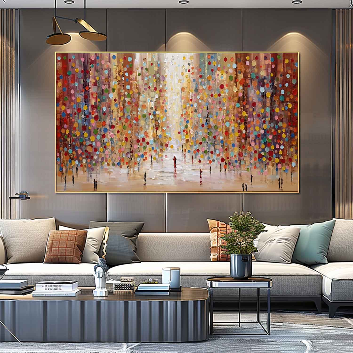 Pointe Cityscape Canvas Art | Handcrafted Oil on High-Quality Linen 2