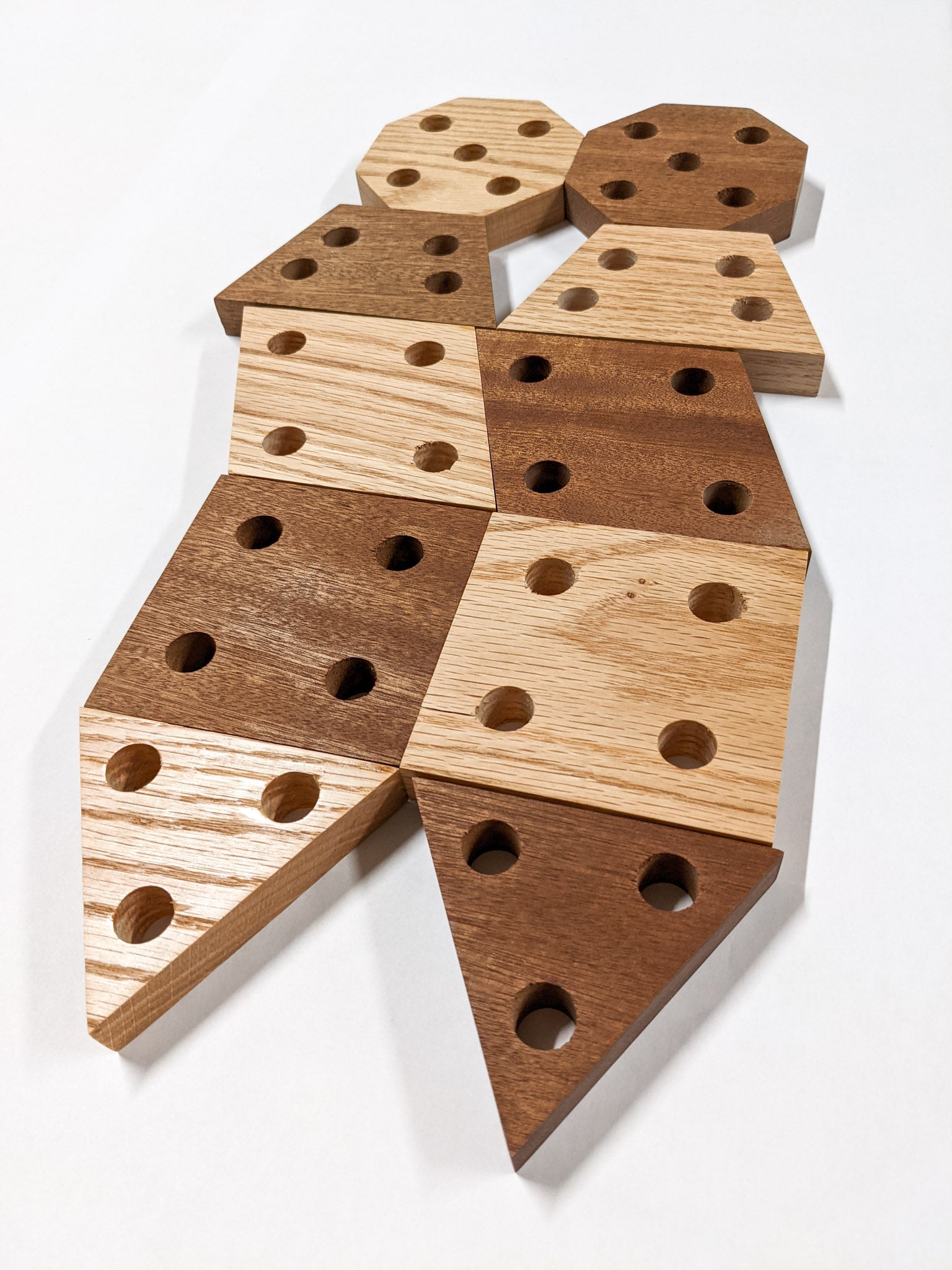 Pura Wall Shelves Set | Handcrafted Wooden, Decorative Floating Design 7