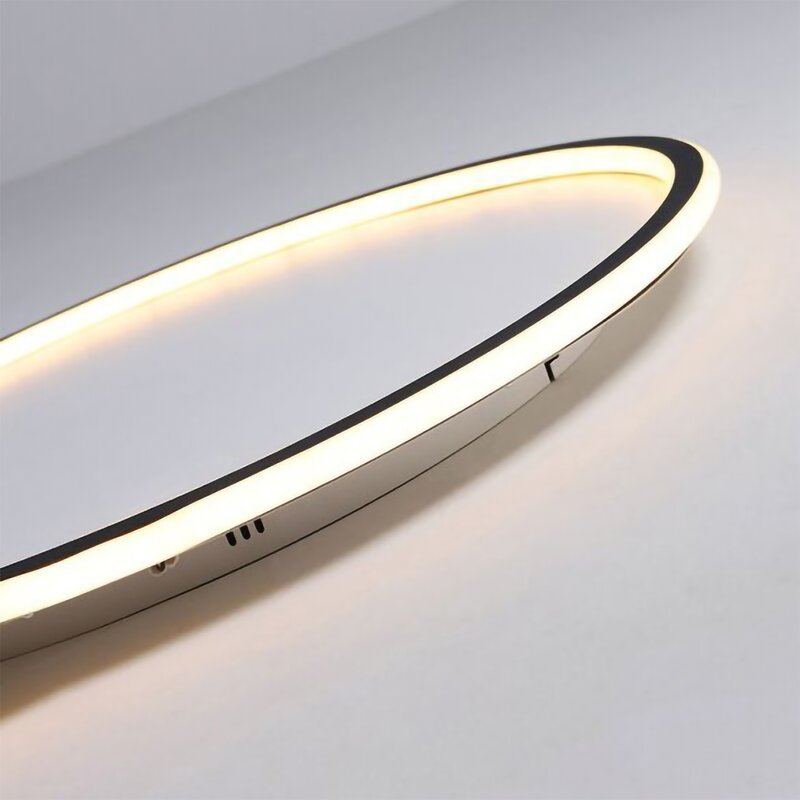 Quasso Flush Mount Ceiling Light | Modern LED Fixture, Dimmable, Round Design 3