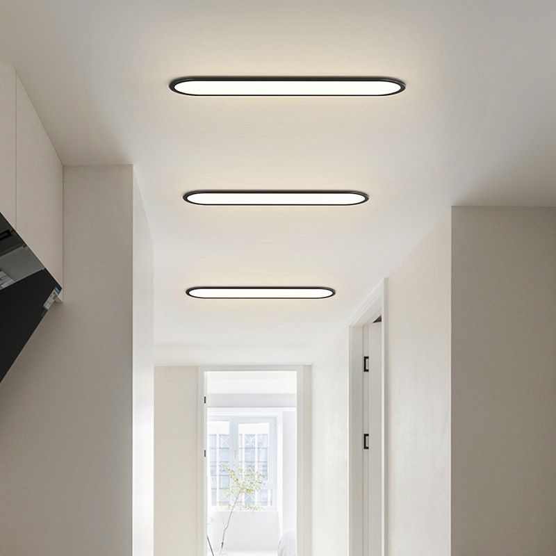 Rilo Oval Ceiling Light | Space-Saving Design, Dimmable Option 10