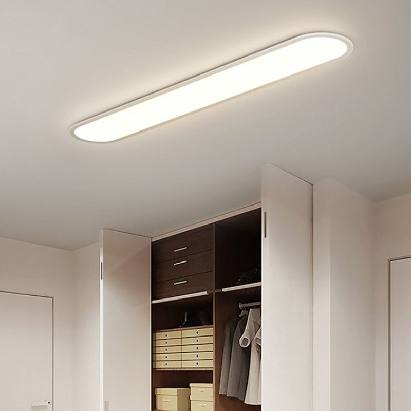 Rilo Oval Ceiling Light | Space-Saving Design, Dimmable Option 7