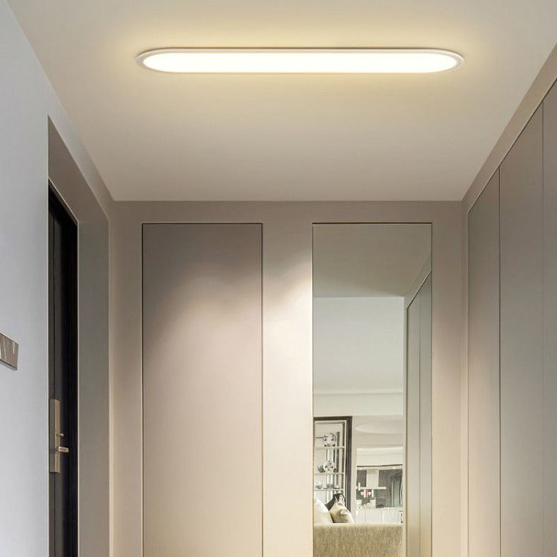 Rilo Oval Ceiling Light | Space-Saving Design, Dimmable Option 8