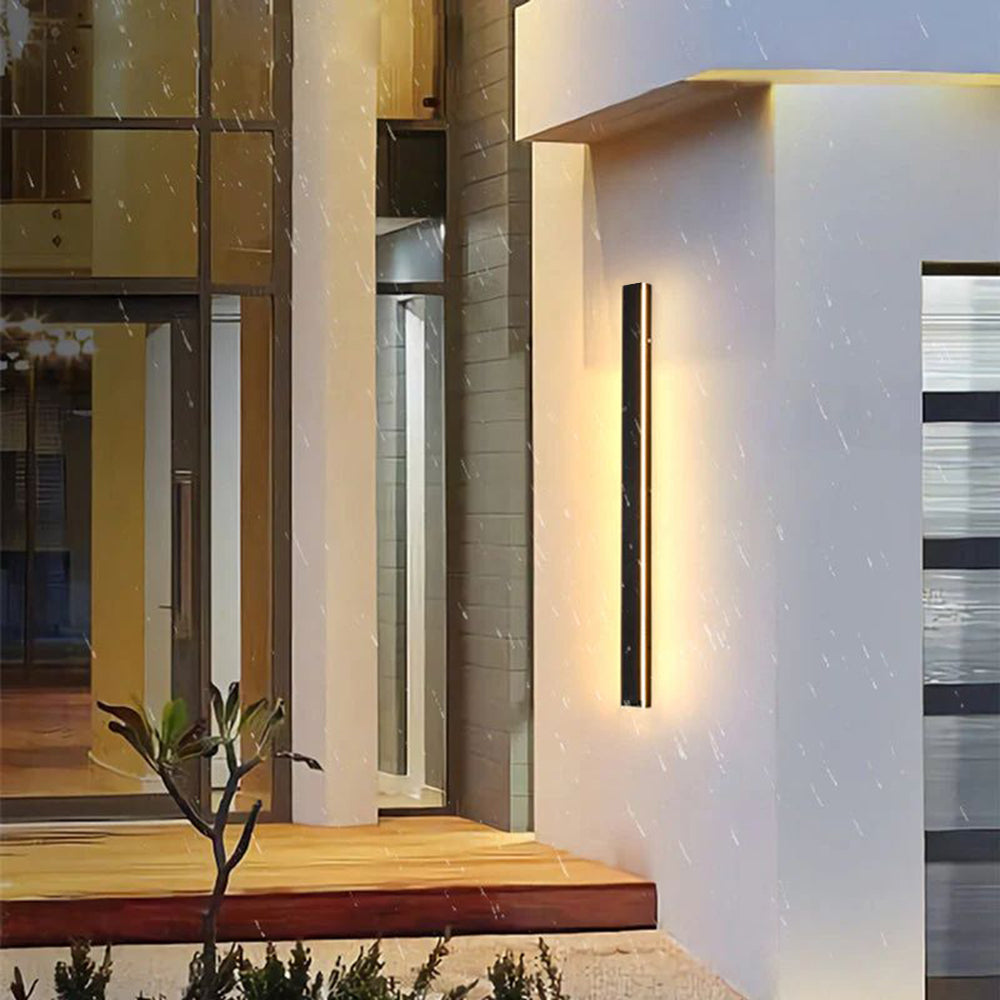Silex Outdoor Wall Lights | IP65 Rated, Sleek Black Design for Garden and Corridor 17