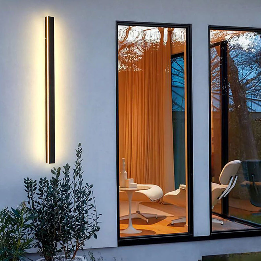 Silex Outdoor Wall Lights | IP65 Rated, Sleek Black Design for Garden and Corridor 18
