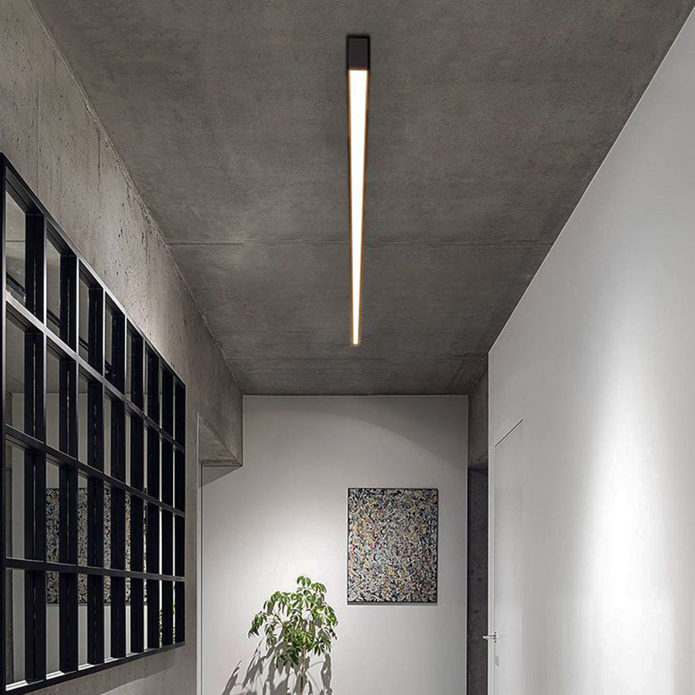 Sola Flush Mount Ceiling Light | Dimmable LED, Contemporary Black Finish 7