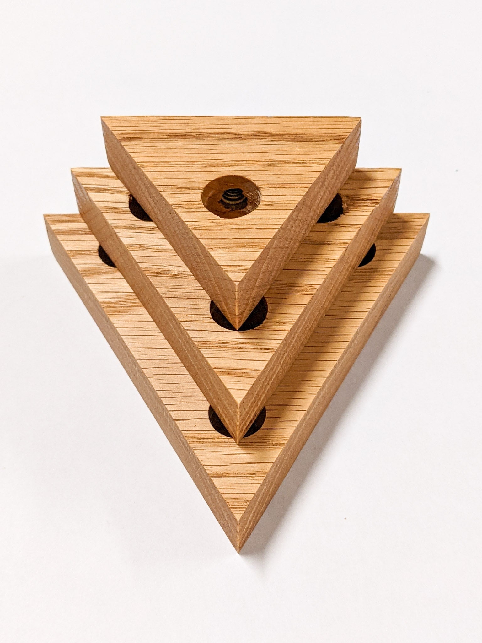 Trellis Plant Shelf | Premium Oak or Mahogany 8