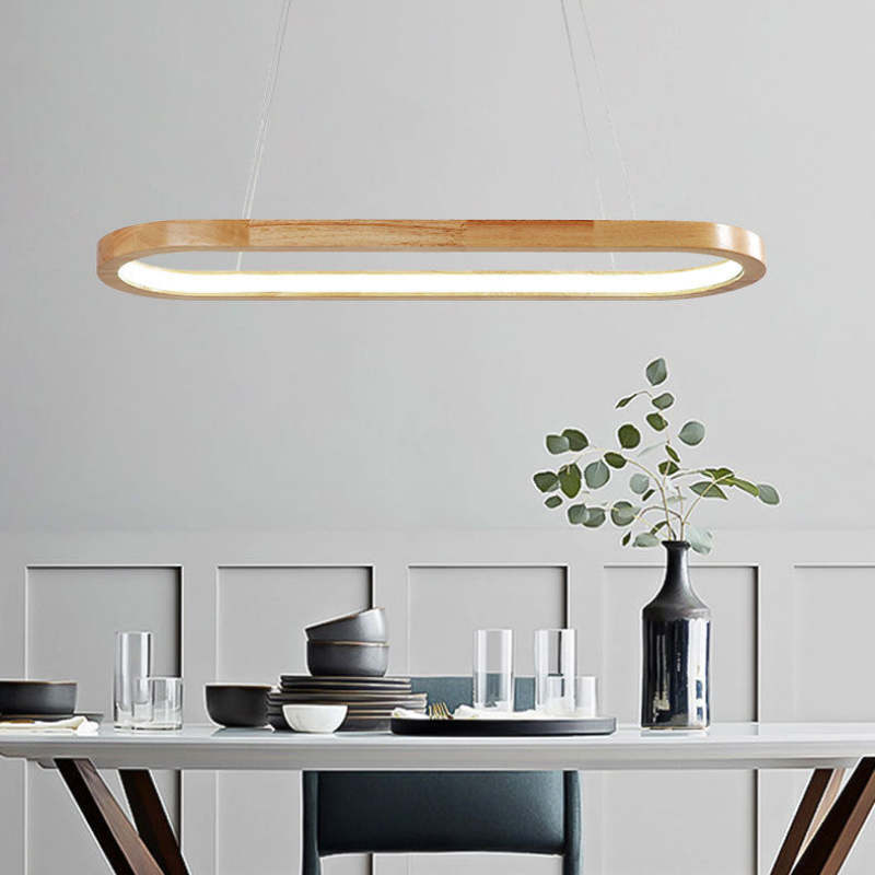 Velo Pendant Light | Contemporary Wooden Kitchen Island Lighting 2