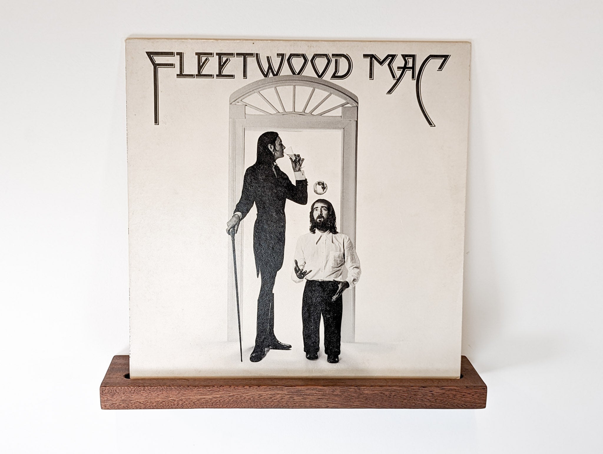 Vivid Vinyl Shelf | Mahogany Wall-Mounted Display 5