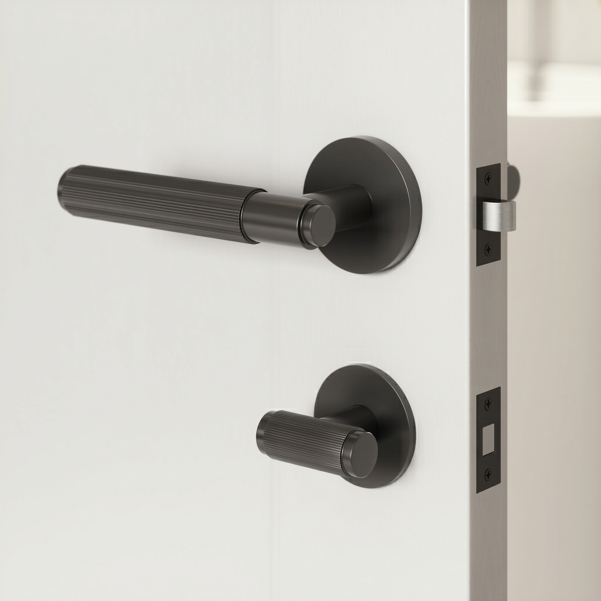 Dali Fluted Set - Matte Black