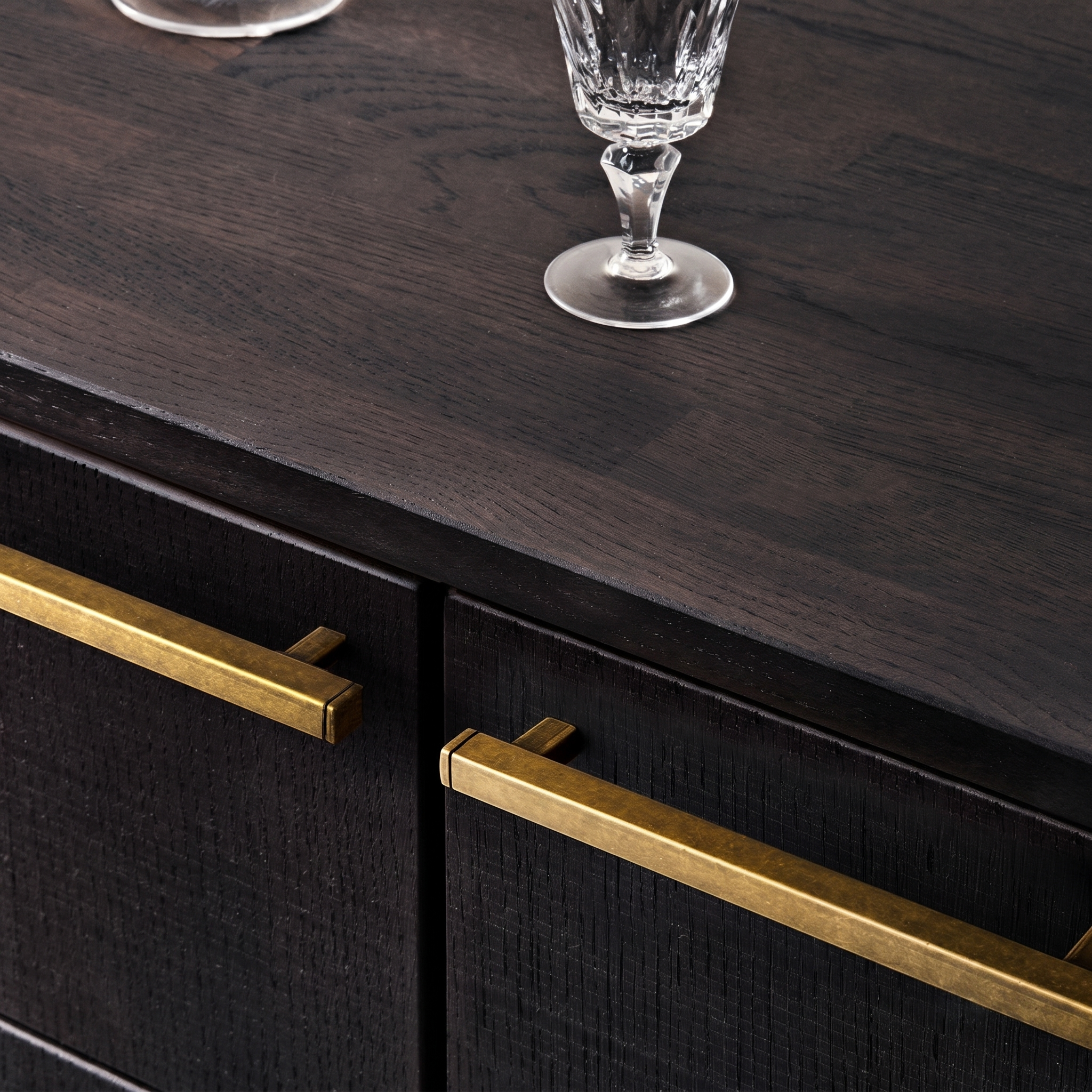 Bramble Pull Handle | Aged Bronze Finish, 235mm 4