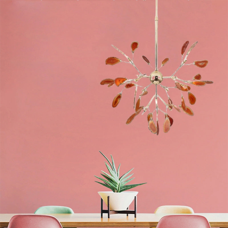 Aero Modern Chandelier | Colorful Metal Design for Bedroom and Living Room 13