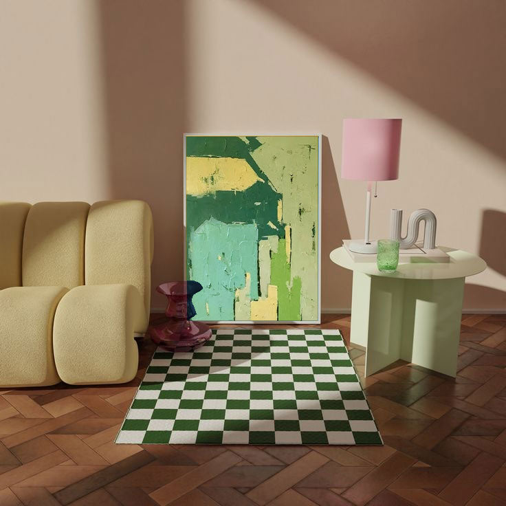 Aura Abstract Wall Art | Handcrafted Canvas Prints, Vibrant Design 6
