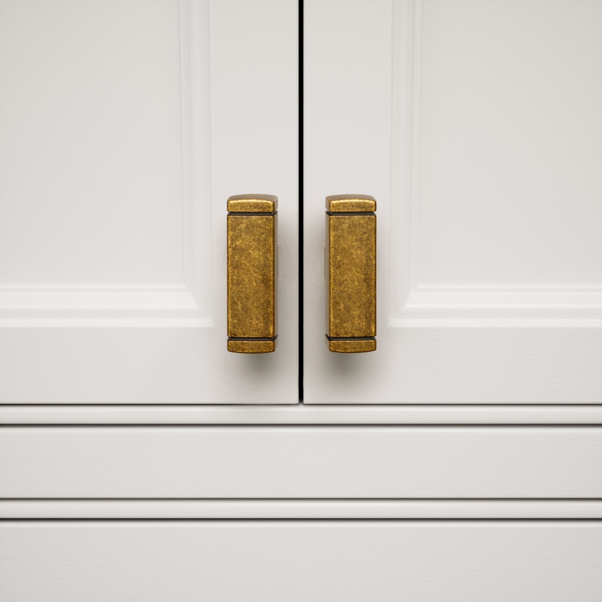 Bramble T-Bar Handle | Aged Bronze Finish, 46mm 0