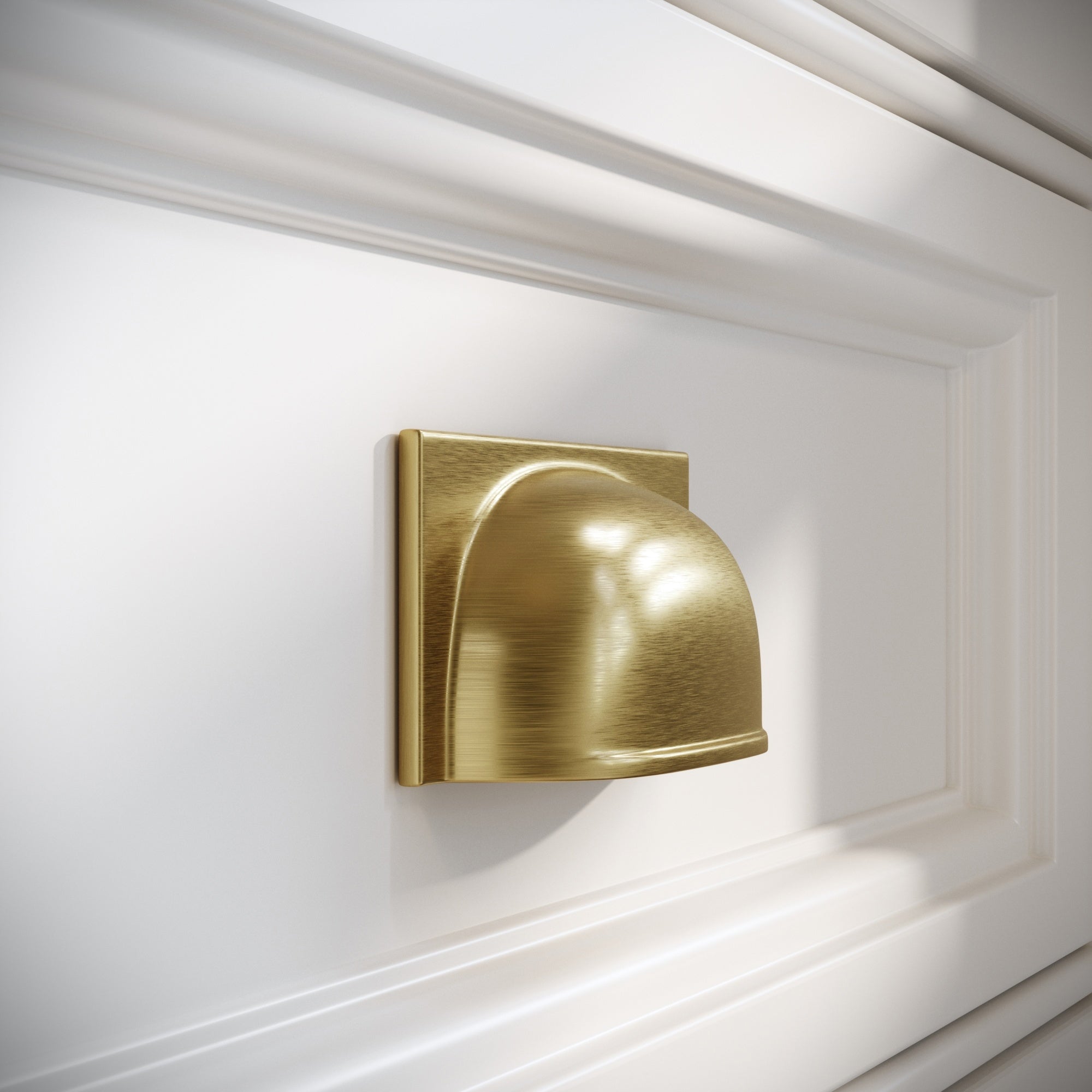 Bristol Cup Handle | Brushed Gold Finish 2