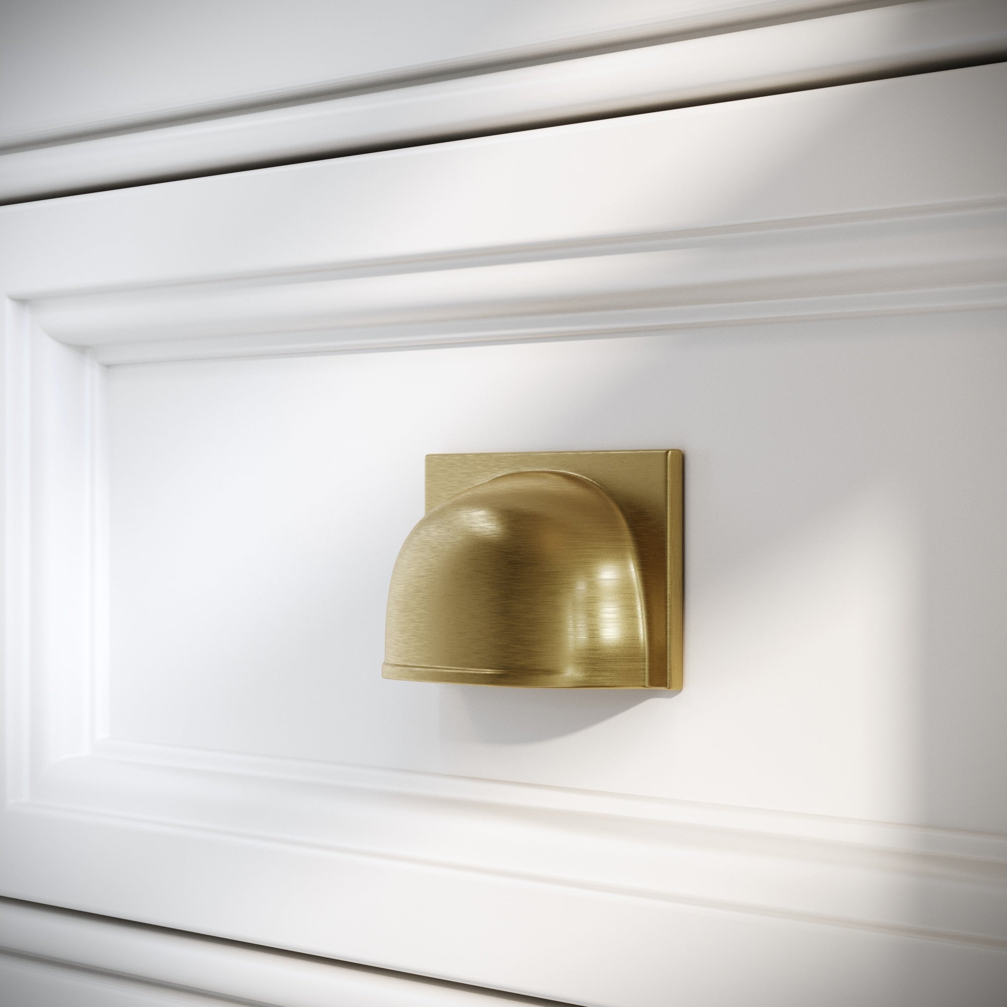 Bristol Cup Handle | Brushed Gold Finish 3