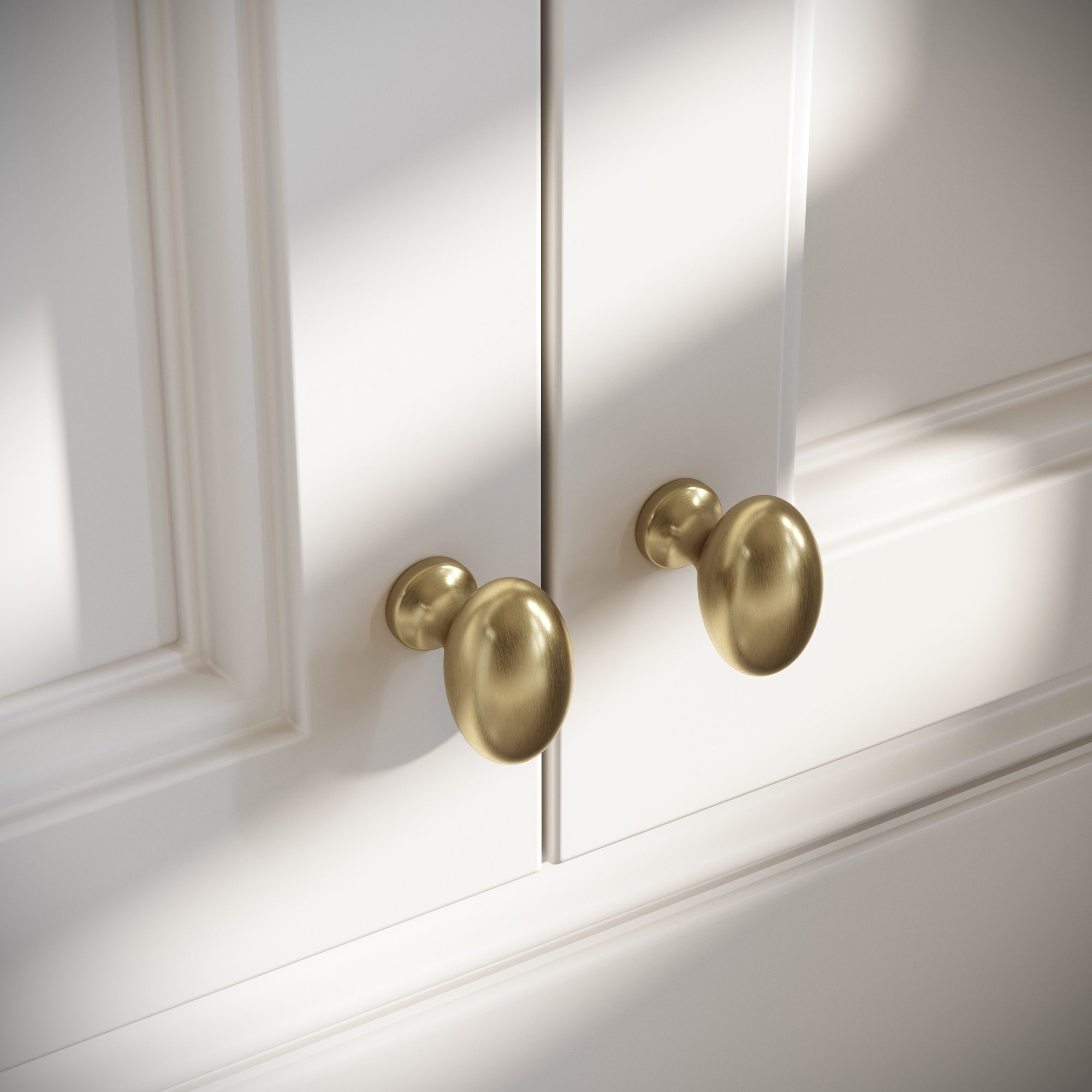 Cotswold Cabinet Knob - Brushed Gold