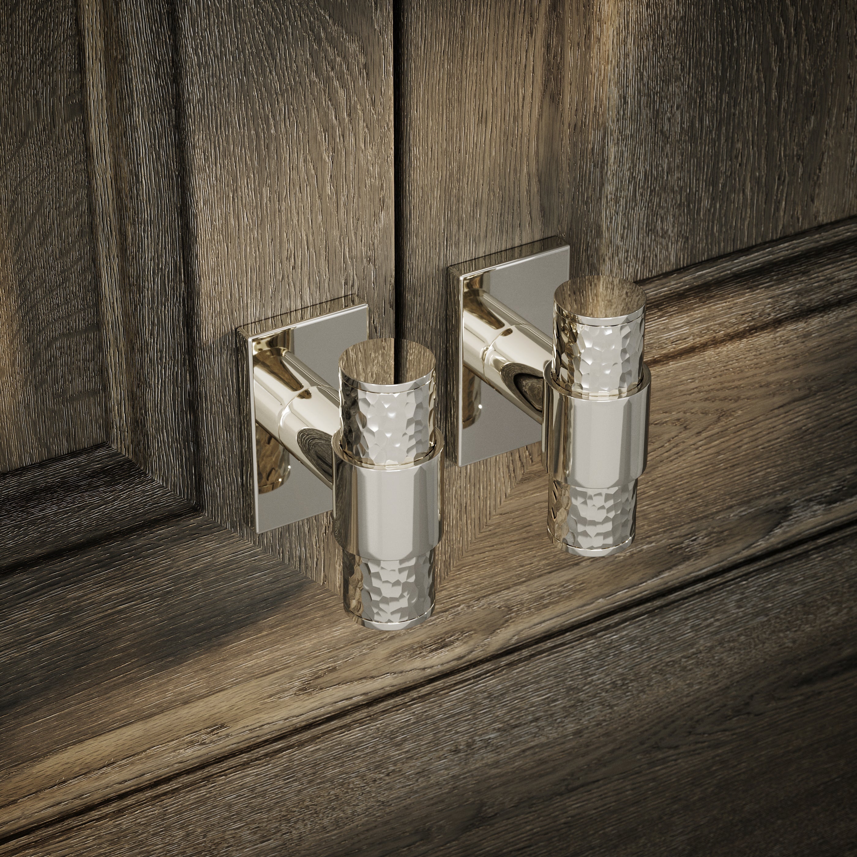 Chester T-Bar Handle - Polished Nickel