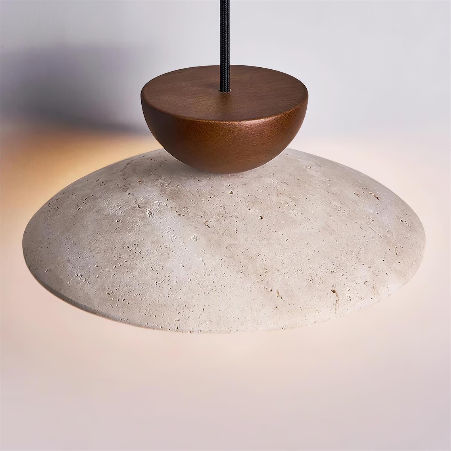Cleo Pendant Light | Wood and Glass Design for Kitchen and Living Room 6