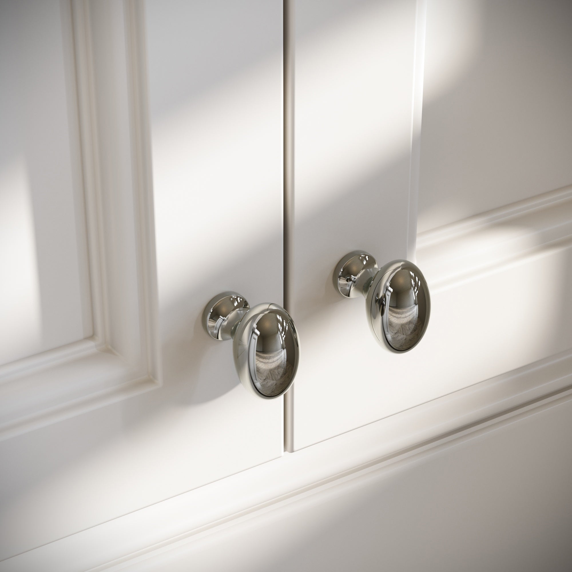 Cotswold Cabinet Knob | Polished Nickel Finish 0